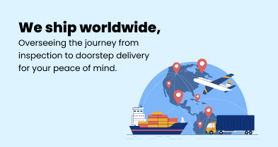 We ship worldwide,